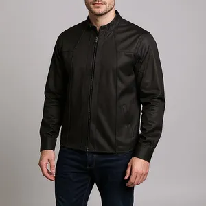 کت چرم مردانه مدل K501 چرم طبیعی گوسفندی