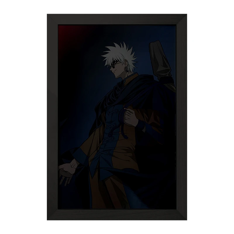 تابلو خندالو مدل انیشی انیمه رورونی کنشین کد 34887