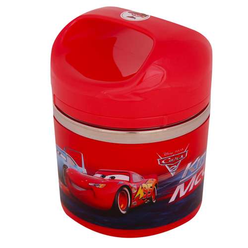 فلاسک غذا خوری کودک طرح KING VS MACQUEEN ظرفیت 800 میلی لیتر