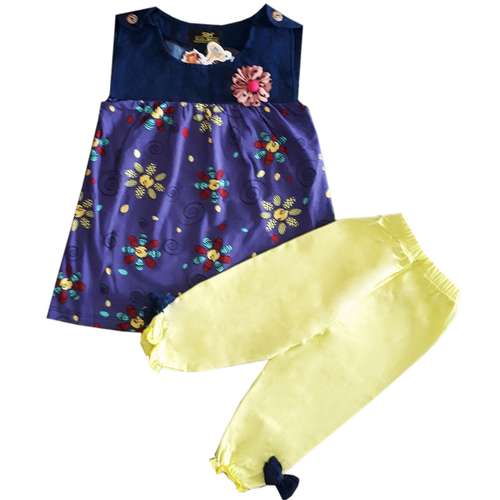 ست سارافون و شلوار بچه گانه شبدیس کد 3059B