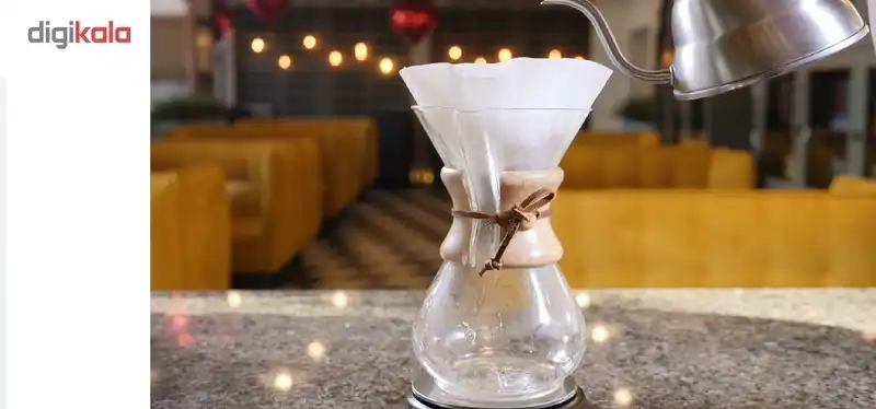 قهوه ساز نوع کمکس مدل 6 فنجان به همراه کتل