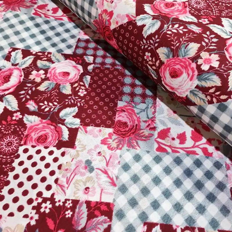 پارچه ملحفه طرح چهل تکه R