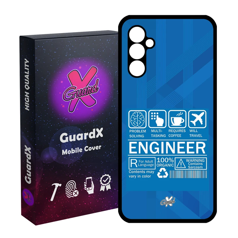 کاور گارد ایکس طرح مهندس مدل Glass10538 مناسب برای گوشی موبایل سامسونگ Galaxy A24/A24 4G/M34 5G