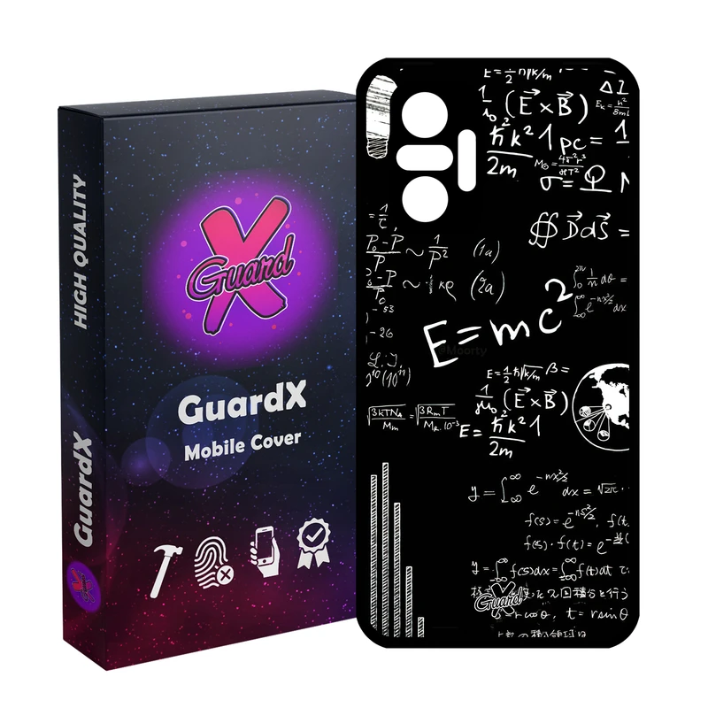 کاور گارد ایکس طرح فیزیک مدل Glass10516 مناسب برای گوشی موبایل شیائومی Redmi Note 10 Pro/Note 10 Pro Max