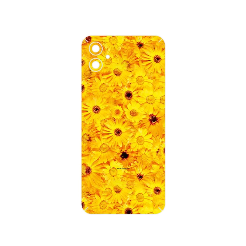 برچسب پوششی ماهوت مدل Yellow_Flower مناسب برای گوشی موبایل سامسونگ Galaxy M04