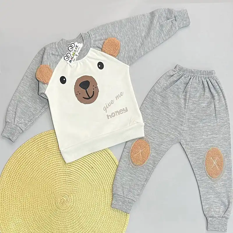 ست سویشرت و شلوار نوزادی مدل Honeybear