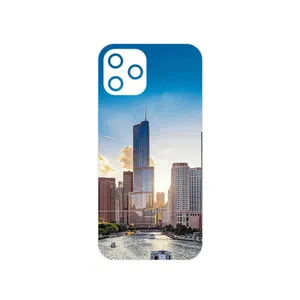 MAHOOT City of Chicago Cover Sticker for Apple iPhone 12 Pro