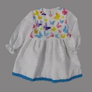 پیراهن دخترانه مدل پروانه ای