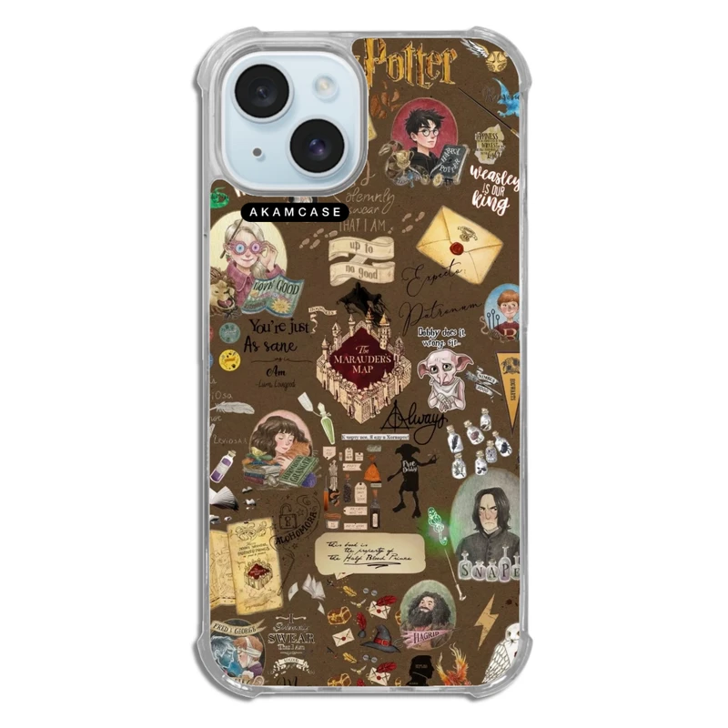 کاور آکام مدل AMCWTA15-HARRY POTTER10 مناسب برای گوشی موبایل اپل iPhone 15