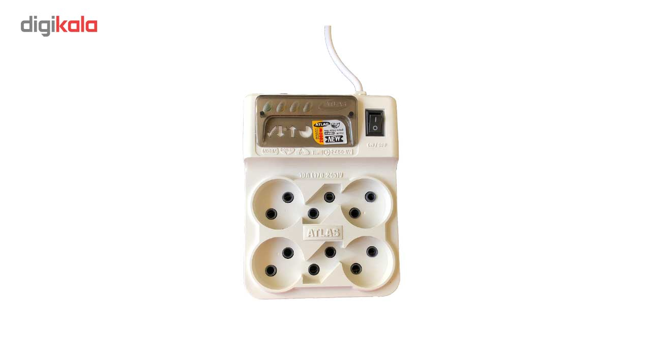 محافظ ولتاژ الکترونیکی اطلس مدل صوتی تصویری
