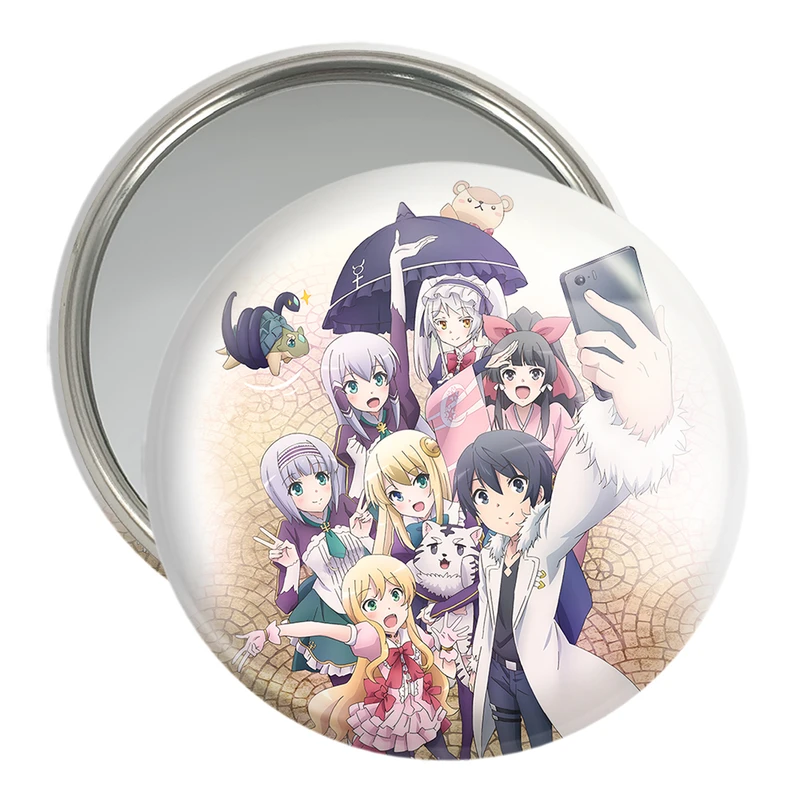 آینه جیبی خندالو مدل انیمه در دنیایی دیگر با تلفن هوشمندم کد 27147