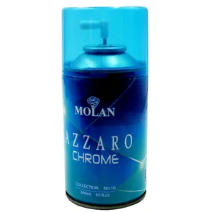 اسپری خوشبو کننده هوا مولن مدل AZZARO CHROME حجم 300 میلی لیتر 