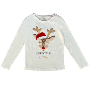 تی شرت آستین بلند دخترانه کول کلاب مدل 63288 گوزن