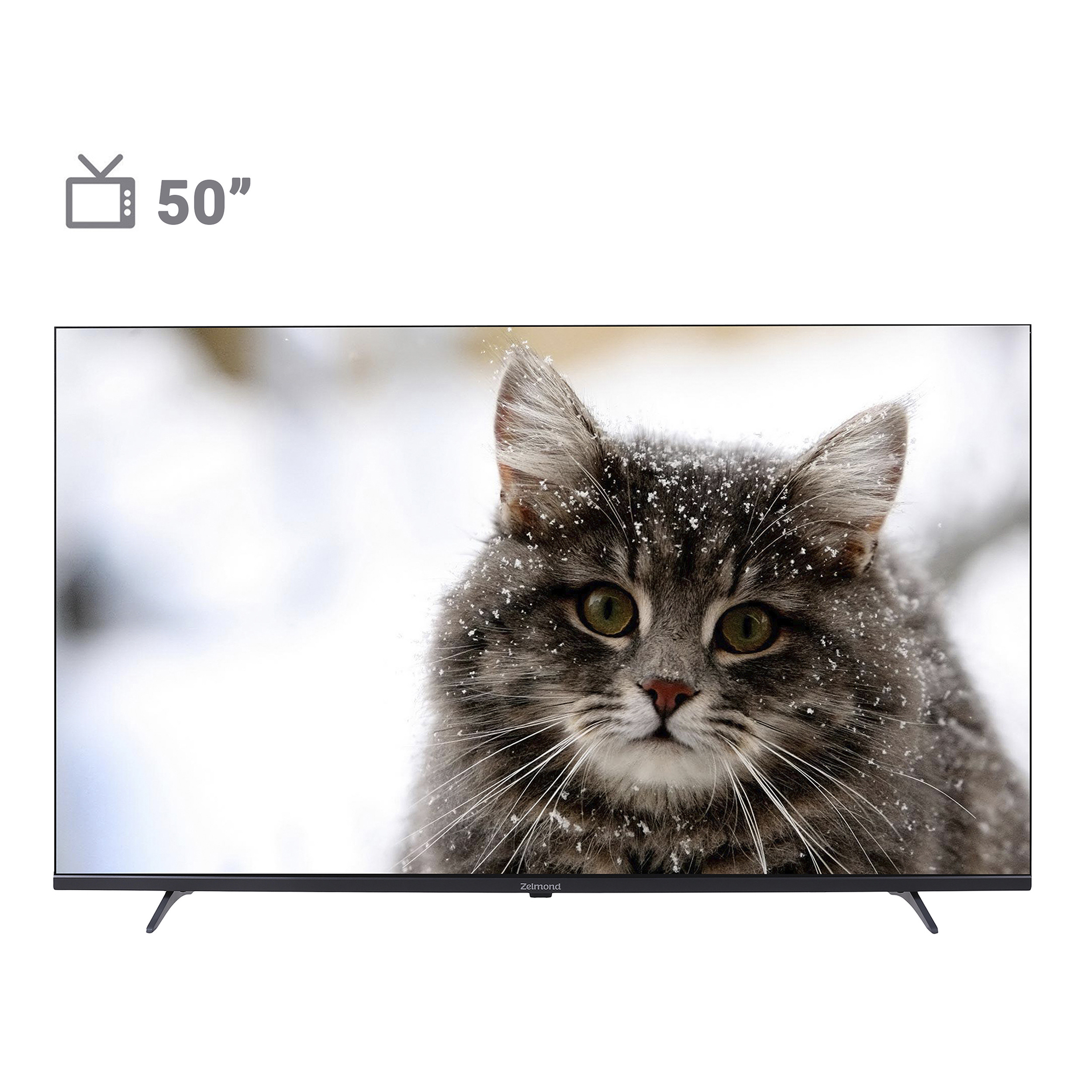 تلویزیون ال ای دی هوشمند زلموند مدل PANA50Z780 سایز 50 اینچ