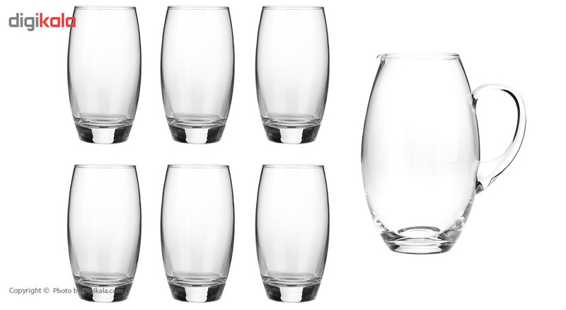 پارچ و لیوان پاشاباغچه مدل بارل کد 93098