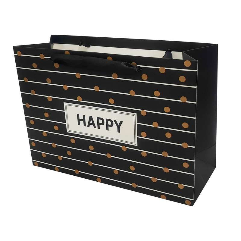 پاکت هدیه طرح خالخالی مدل HAPPY کد 11101011 پاکت هدیه طرح خالخالی مدل HAPPY کد 11101011