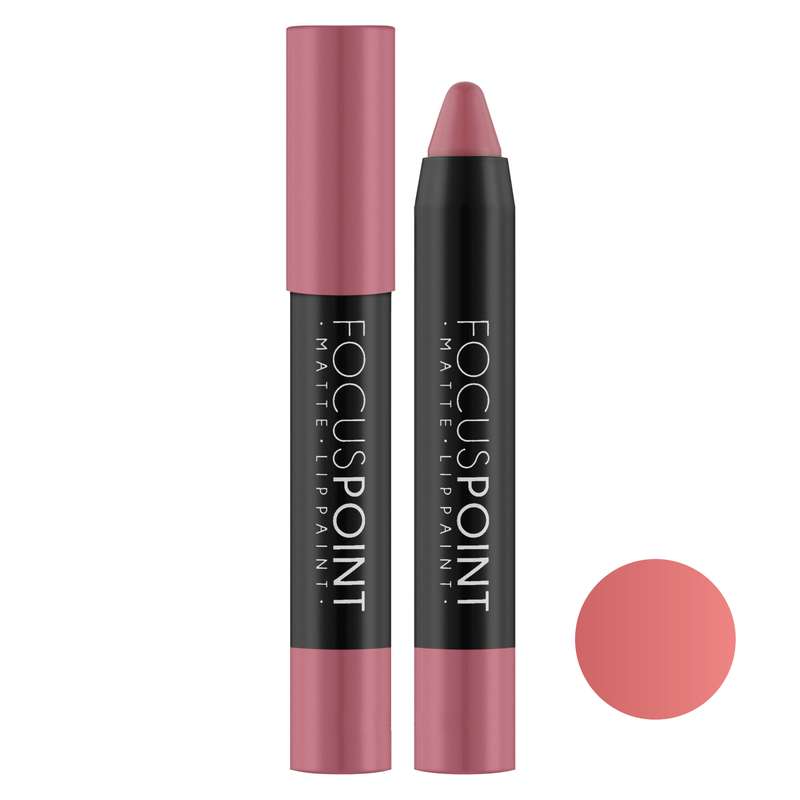 رژ لب مدادی تاپ فیس مدل Matte سری Focus Point شماره 009