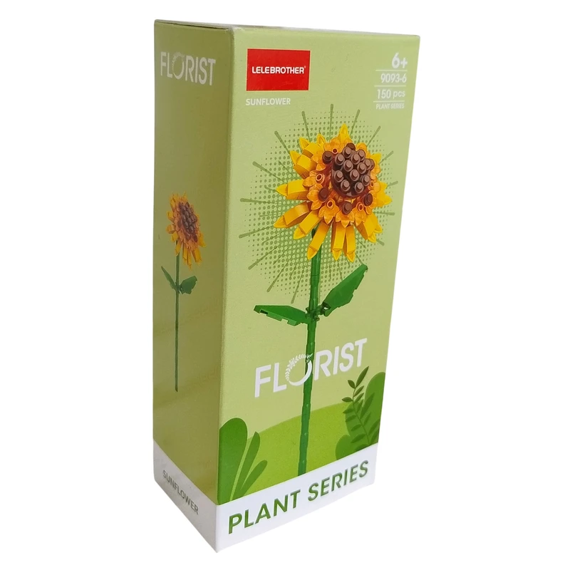 ساختنی 150 تکه له له برادر مدل گل آفتابگردان طرح SUNFLOWER