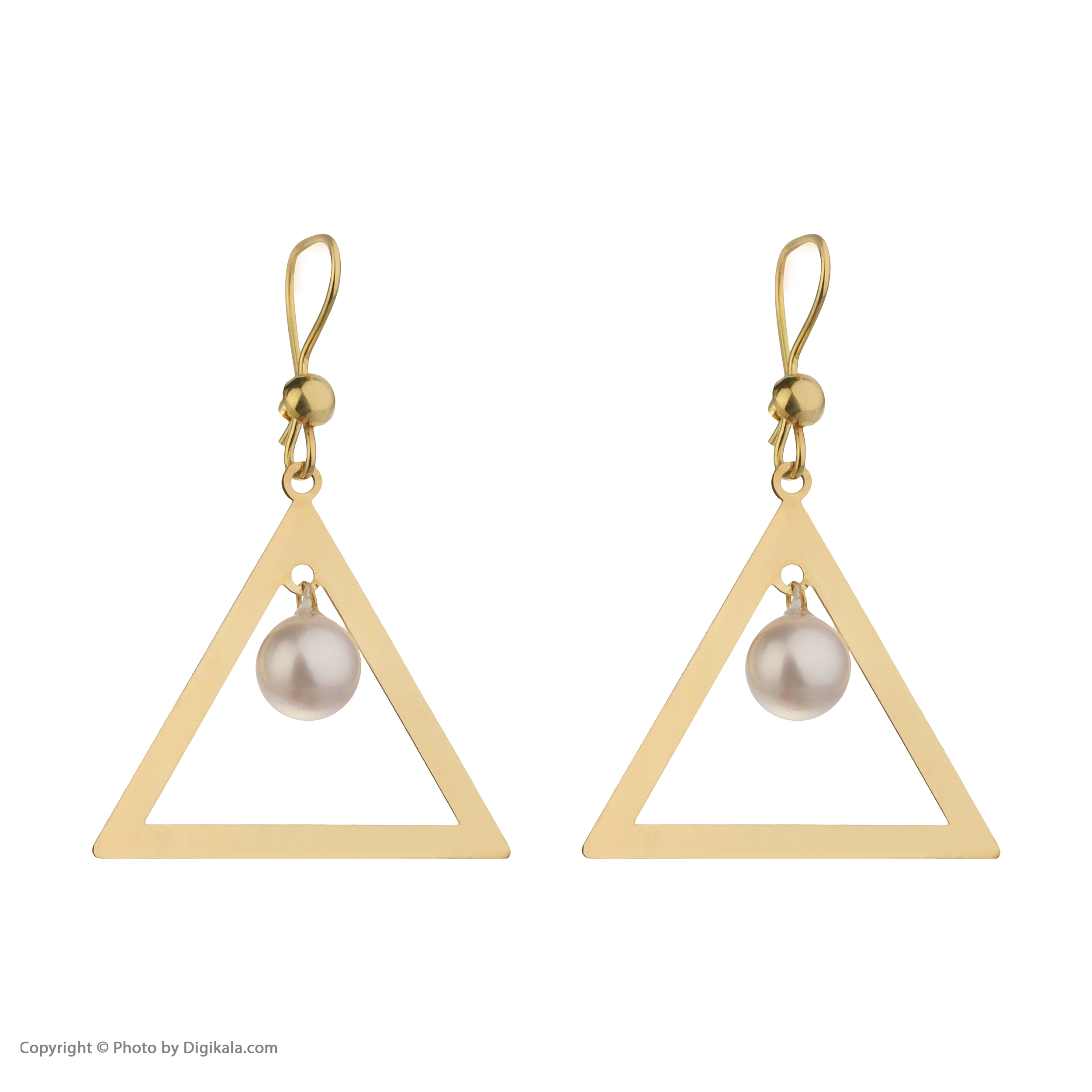 گوشواره طلا 18 عیار زنانه مایا ماهک مدل ME1013