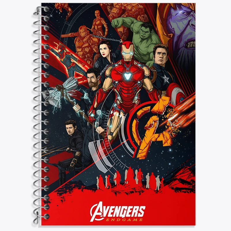 دفتر لغت 50 برگ خندالو طرح مارول (Marvel) کد N3475