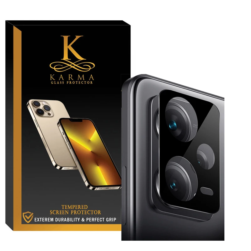 محافظ لنز کارما مدل 3D-KA مناسب برای گوشی موبایل شیائومی Redmi Note 12 Pro 