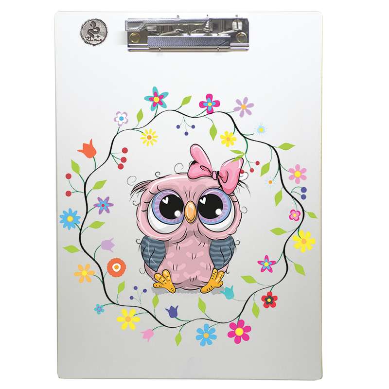 تخته شاسی طه چوب مدل Fantasy owl014 سایز A4