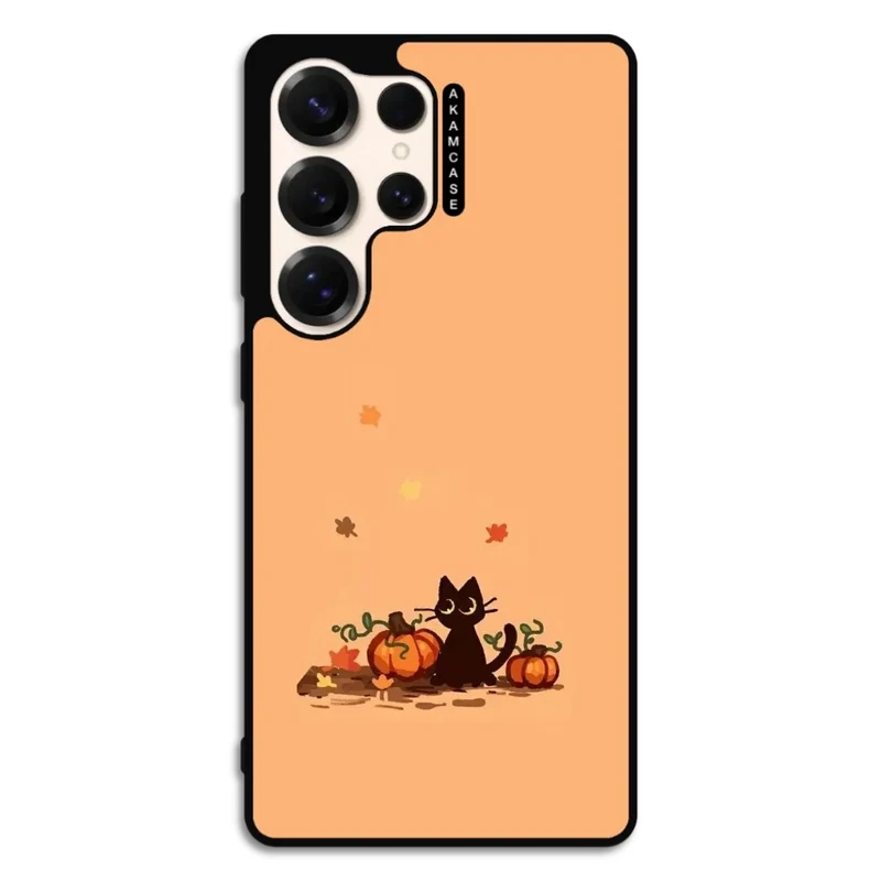 کاور آکام مدل AMC-WSGS25U-PUMPKIN-1 مناسب برای گوشی موبایل سامسونگ Galaxy S25 Ultra