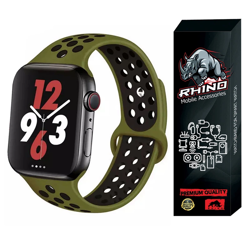 بند راینو مدل NIK مناسب برای اپل واچ سری 42 / 44 / 45 / 49 میلی متری