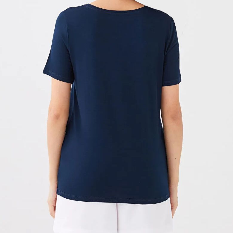 تی شرت آستین کوتاه زنانه ال سی وایکیکی مدل s3ap80z -  - 5