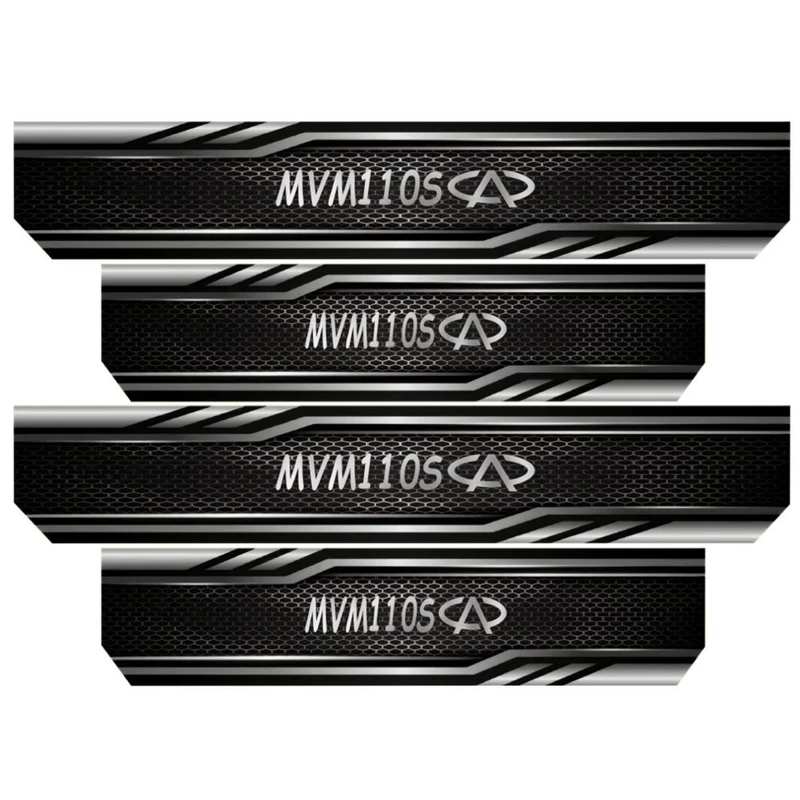 برچسب بدنه خودرو رایسان کد SP2031 مناسب برای MVM110s بسته 4عددی