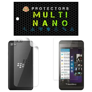 Multi Nano X-SFT Screen Protector For BlackBerry Z10 with back skin