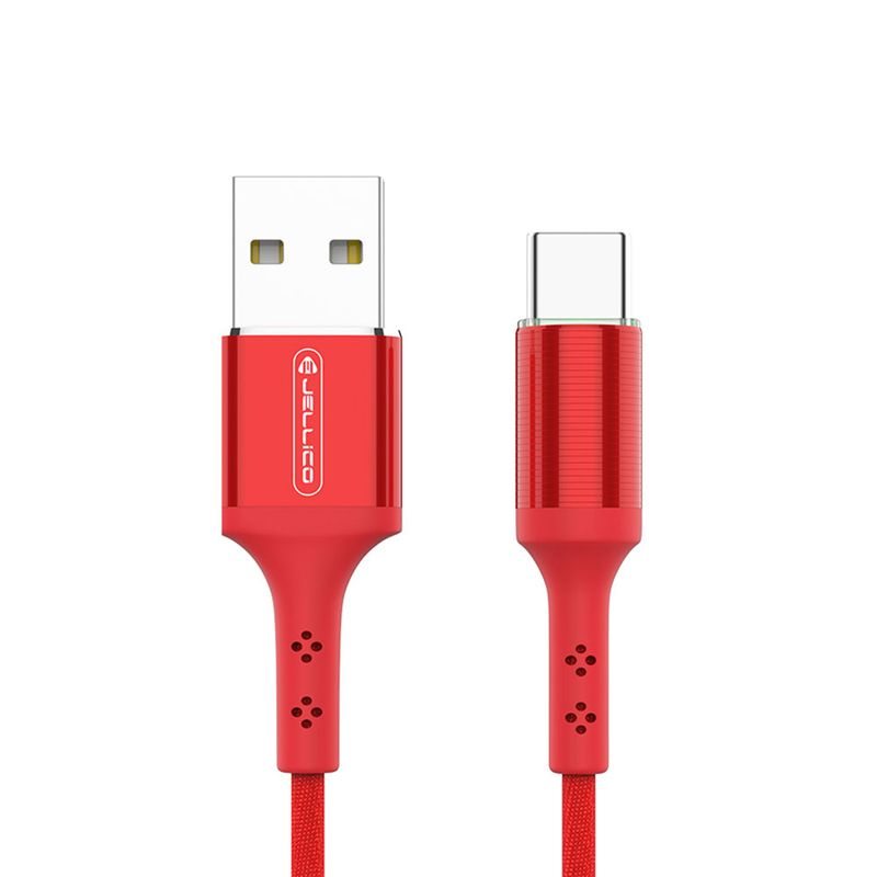 کابل تبدیل USB به USB-C جلیکو مدل KDS70-C طول ۱.۲ متر