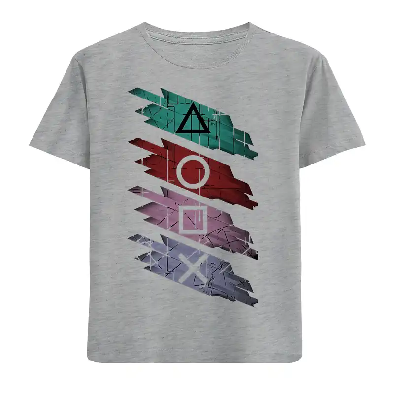 تی شرت آستین کوتاه پسرانه مدل N21 GAMER