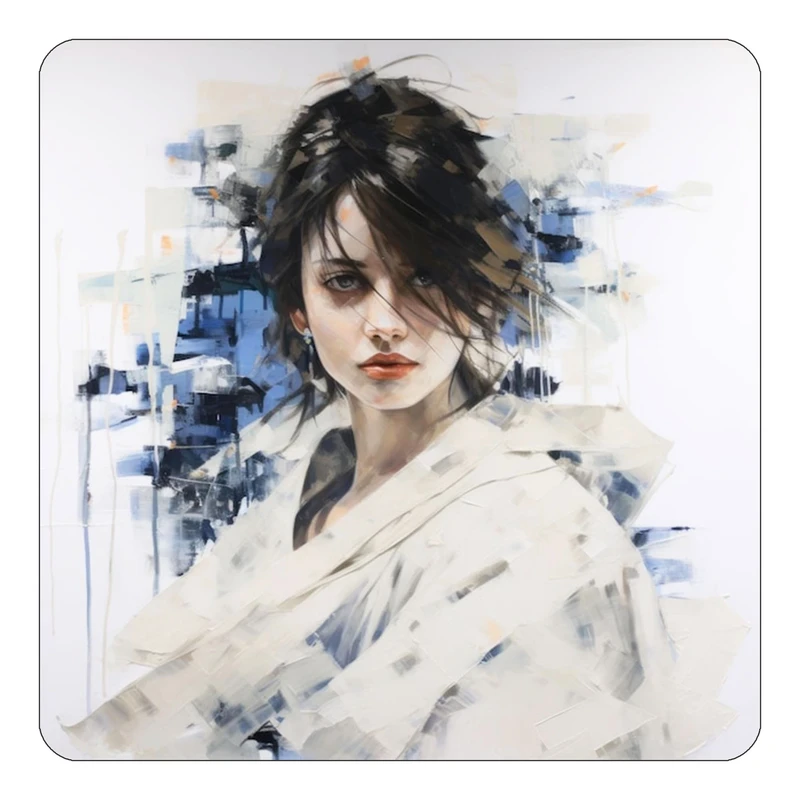 مگنت کاکتی طرح نقاشی رنگ روغن مدل mp70543