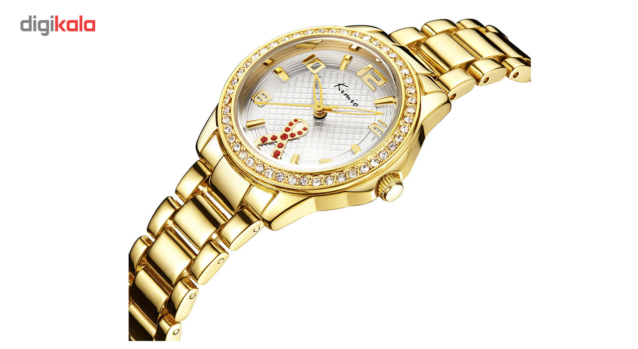 ساعت مچی عقربه ای زنانه کیمیو مدل K6143S-GD1GGW