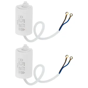 خازن موتور کرکره برقی مدل 20 میکروفاراد کد 023 مجموعه دو عددی