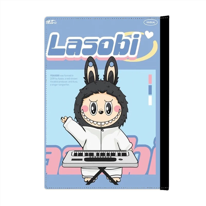 کلاسور پاد آفرین مدل فانتزی کارتونی طرح لبوبو کیوت و بامزه ترند کد p54