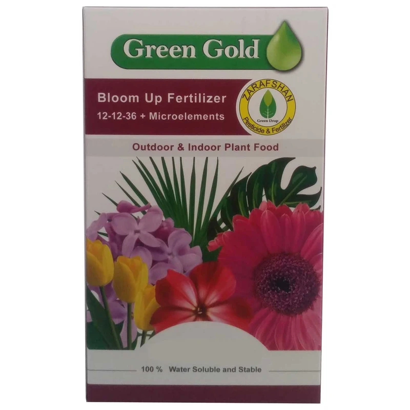 کود کامل پودری گرین گلد مدل 36-12-12 بسته 100 گرمی