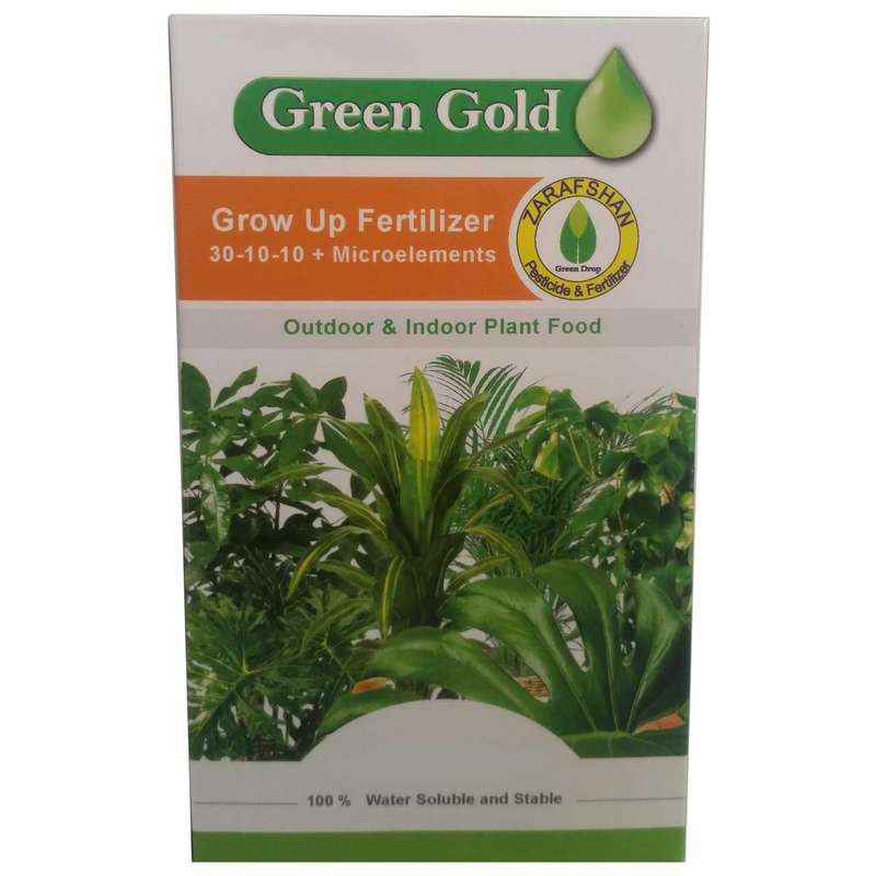 کود کامل پودری گرین گلد مدل 10-10-30 وزن 100 گرم