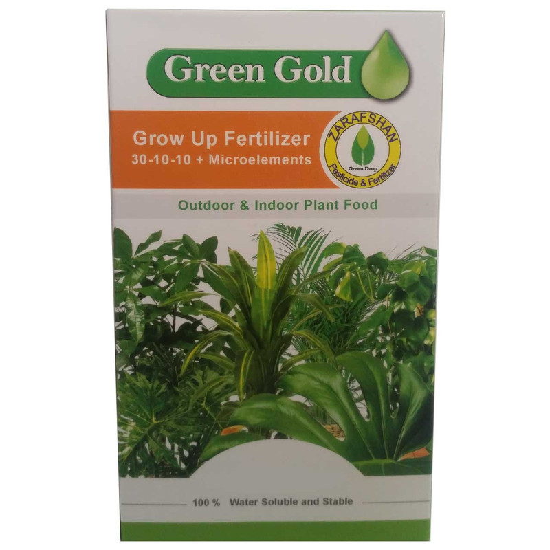 کود کامل پودری گرین گلد مدل 10-10-30 وزن 100 گرم
