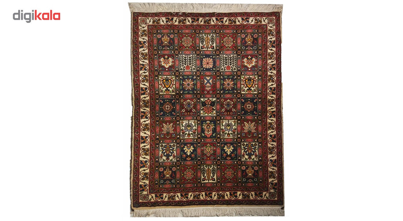 فرش دستبافت نرمین کسا طرح بختیاری کد NKP.F 117