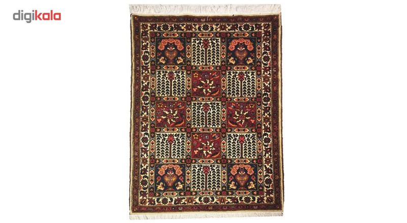 فرش دستبافت نرمین کسا طرح بختیاری کد NKP.F 122
