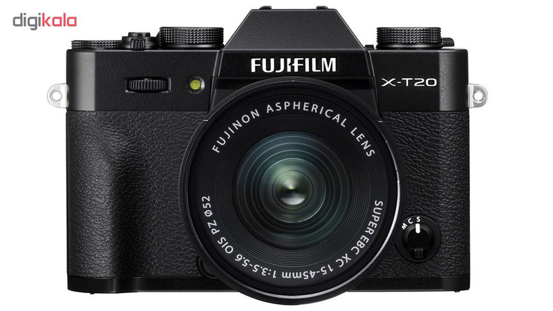 دوربین دیجیتال بدون آینه عکاسی فوجی فیلم مدل X-T20 همرا با لنز XC 15-45mm
