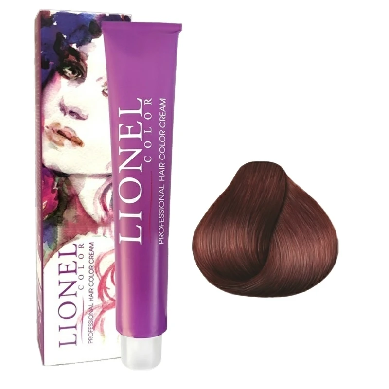 رنگ مو لیونل شماره 5.5 حجم 100 میلی لیتر رنگ ماهاگونی روشن