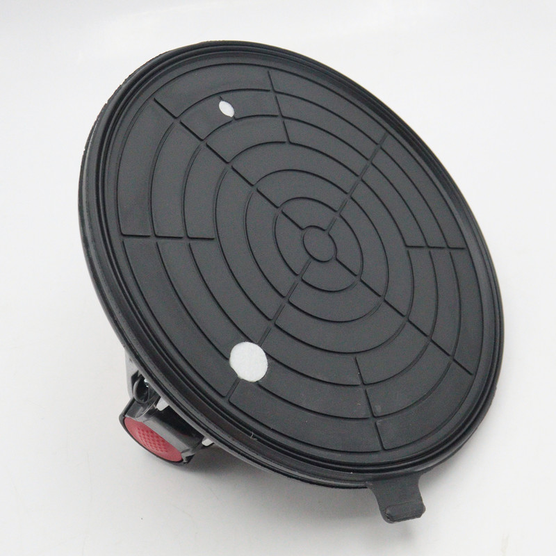 قاپک شیشه  ریزو مدل پمپی گییج دار فلزی کد YP-FELEZ-SC200-8INCH