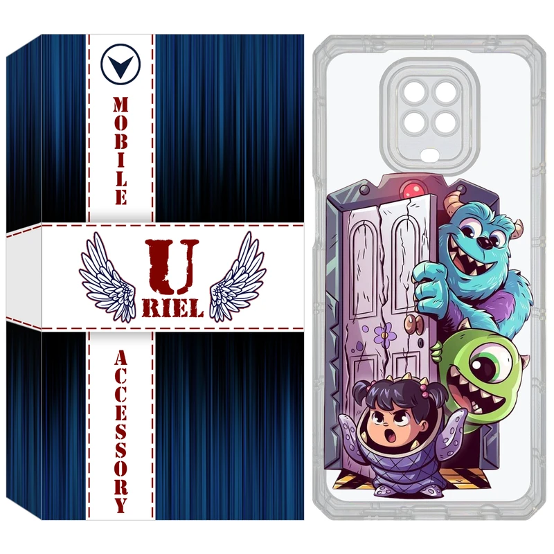 کاور یوریل مدل Clear کد 67 طرح سالیوان مناسب برای گوشی موبایل شیائومی Redmi Note 9S / Note 9 Pro / Note 9 Pro Max