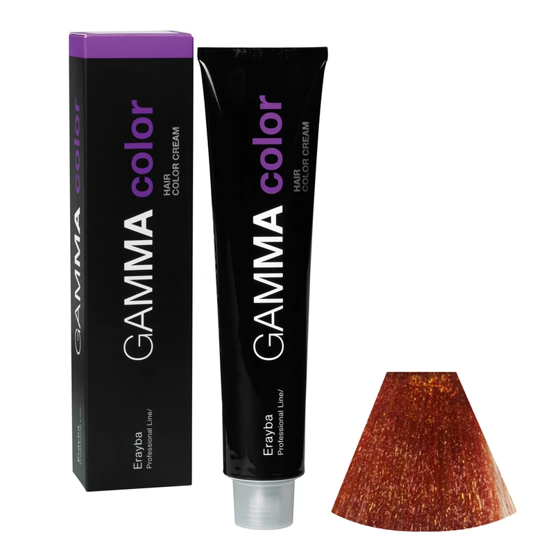  رنگ مو ارایبا سری مسی شماره 8/45 حجم 100 میلی لیتر رنگ بلوند روشن هایلایت قرمز