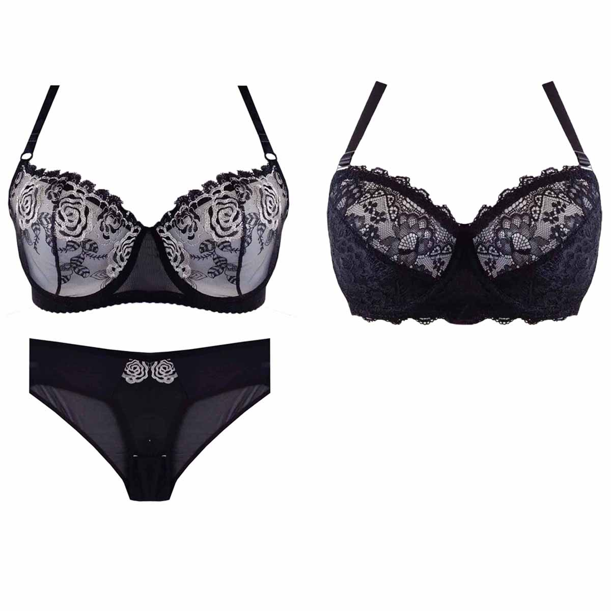 ست شورت و سوتین زنانه مدل بی یو تی کد Oid-StW000001154 مجموعه 3 عددی