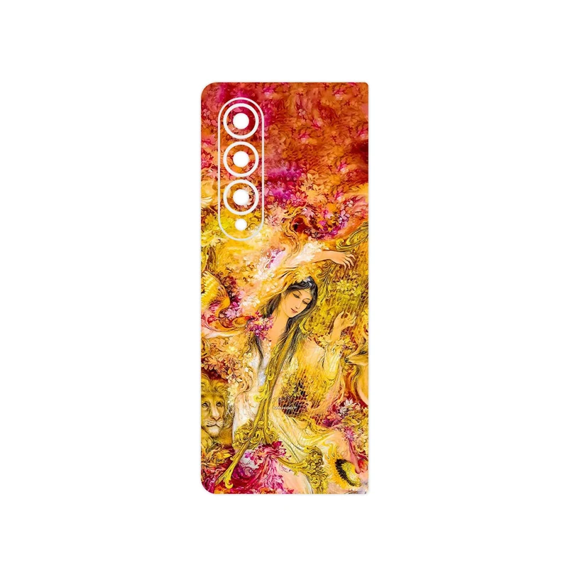 برچسب پوششی ماهوت مدل Persian miniature 1 مناسب برای گوشی موبایل سامسونگ Galaxy Z Fold4