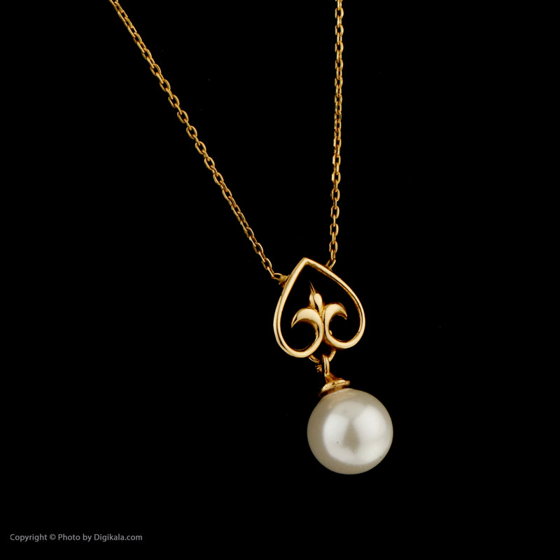 گردنبند طلا 18 عیار زنانه تاج مدل 1A237 گردنبند طلا 18 عیار زنانه تاج مدل 1A237